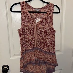 Tank Top with embroidery